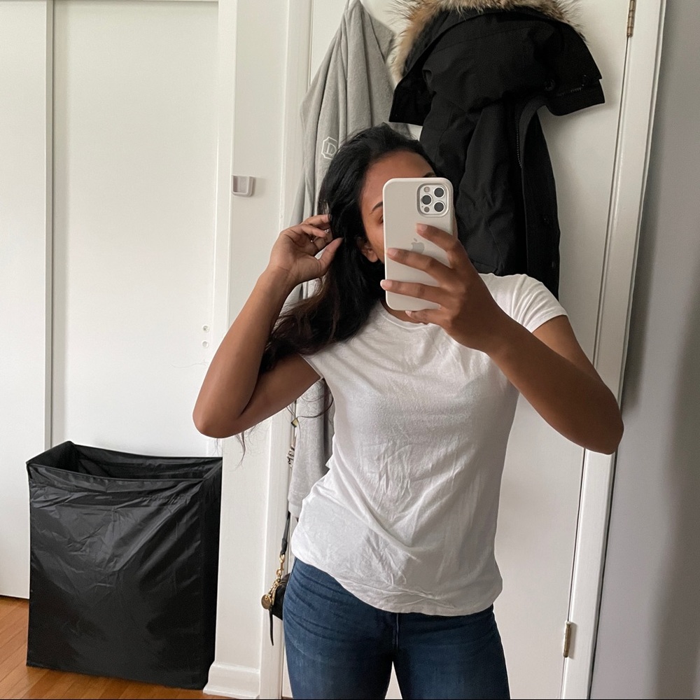 Basic White Tee